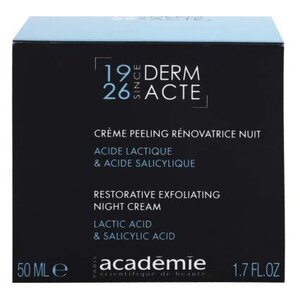 Academie Derm Acte Restorative Exfoliating Night Cream Ночной обновляющий крем-эксфолиант для лица (фото modal nav 2)