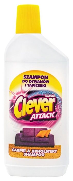 Clever Attack Гель для стирки ковров и обивки (фото modal 1)
