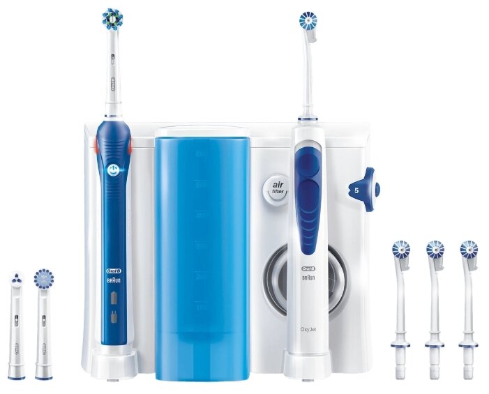 Зубной центр Oral-B OxyJet Cleaning System + PRO 2000 Toothbrush (фото modal 3)