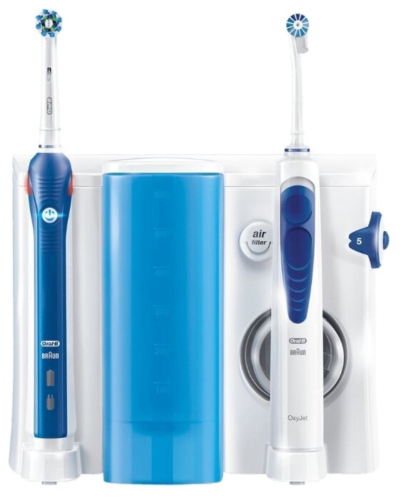Зубной центр Oral-B OxyJet Cleaning System + PRO 2000 Toothbrush (фото modal 1)