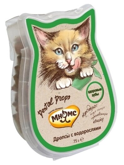 Лакомство для кошек Мнямс Дропсы с водорослями (фото modal 1)