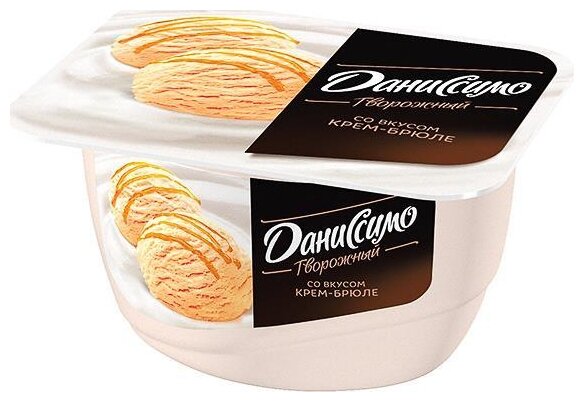 Творожный десерт Danone крем брюле 4.6%, 130 г (фото modal 1)