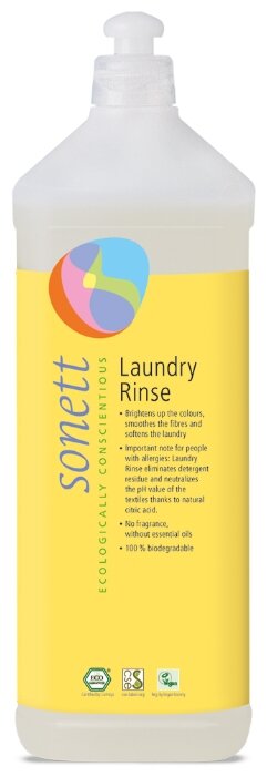 Кондиционер-ополаскиватель органический Laundry Rinse Sonett (фото modal 1)