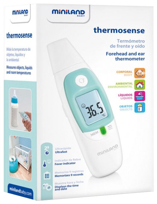 Инфракрасный термометр Miniland Thermosense (фото modal 2)