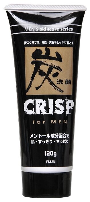 Trust Скраб отшелушивающий для мужчин Crisp с активированным углем (фото modal 1)