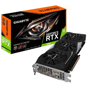 Видеокарта GIGABYTE GeForce RTX 2060 1830MHz PCI-E 3.0 6144MB 14000MHz 192 bit HDMI HDCP GAMING PRO OC (фото modal nav 5)