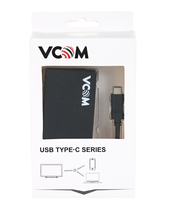 USB-концентратор VCOM DH310, разъемов: 5 (фото modal 3)