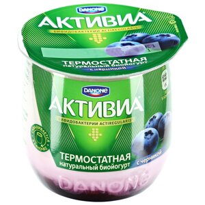 Йогурт Danone активиа термостатный черника 2.7%, 170 г (фото modal nav 1)