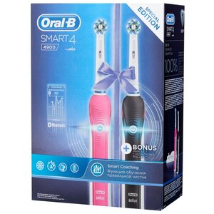 Электрическая зубная щетка Oral-B Smart 4 4900 (фото modal nav 8)