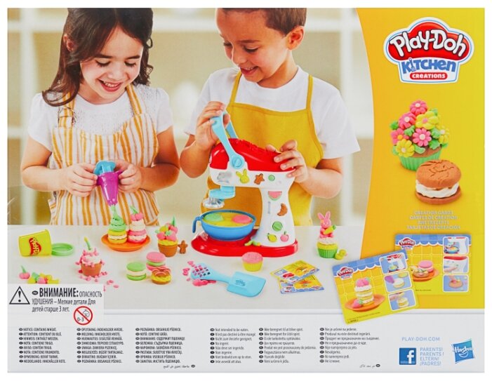 Масса для лепки Play-Doh Миксер для конфет (E0102) (фото modal 3)