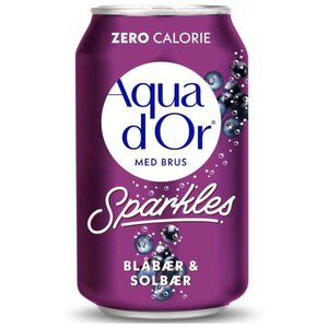 Газированный напиток Aqua d'Or черника и черная смородина (фото modal nav 1)