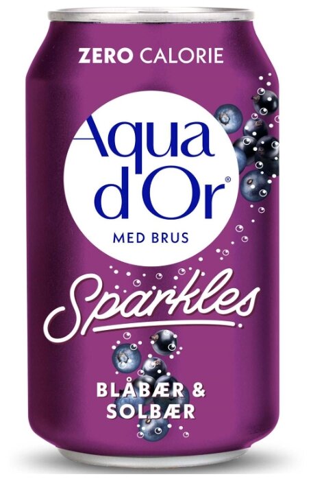 Газированный напиток Aqua d'Or черника и черная смородина (фото modal 1)