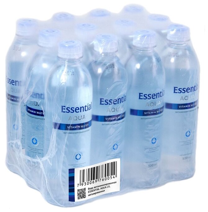 Вода Essential Aqua 25 негазированная витаминизированная ПЭТ (фото modal 1)