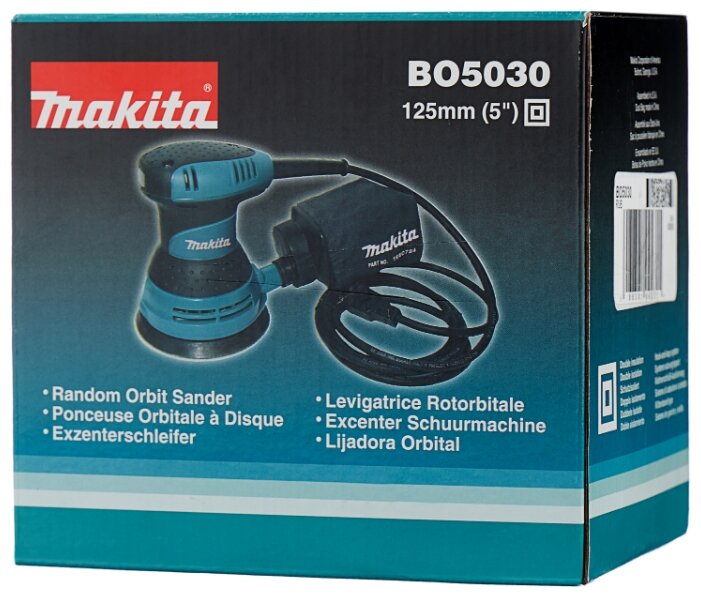 Эксцентриковая шлифмашина Makita BO5030 (фото modal 9)