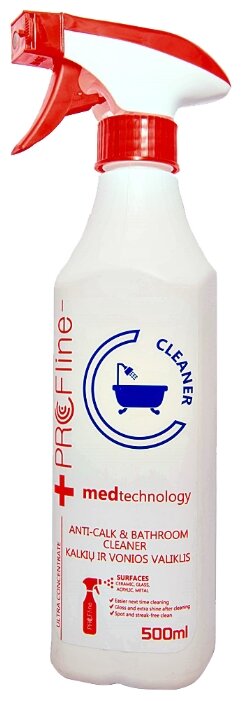 PROFline спрей MEDtechnology Anti-calk & Bathroom Cleaner (фото modal 1)