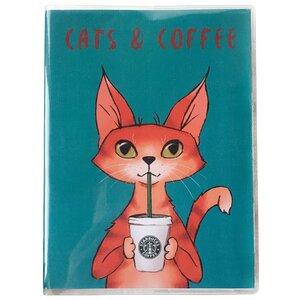Ежедневник Sammy ICON Cats & Coffee Mini недатированный (фото modal nav 1)