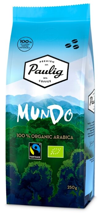Кофе в зернах Paulig Mundo (фото modal 1)