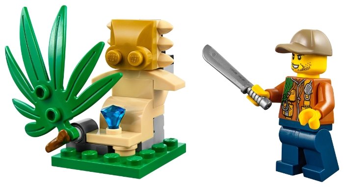 Конструктор LEGO City 60156 Багги для поездок по джунглям (фото modal 4)