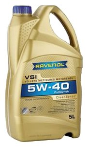 Моторное масло Ravenol VSI SAE 5W-40 5 л (фото modal 1)