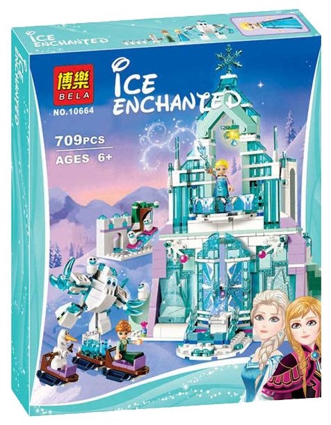 Конструктор BELA Ice Enchanted 10664 Волшебный ледяной замок Эльзы (фото modal 1)