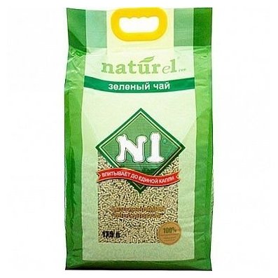 Наполнитель N1 Naturel Зеленый чай (17.5 л) (фото modal 1)