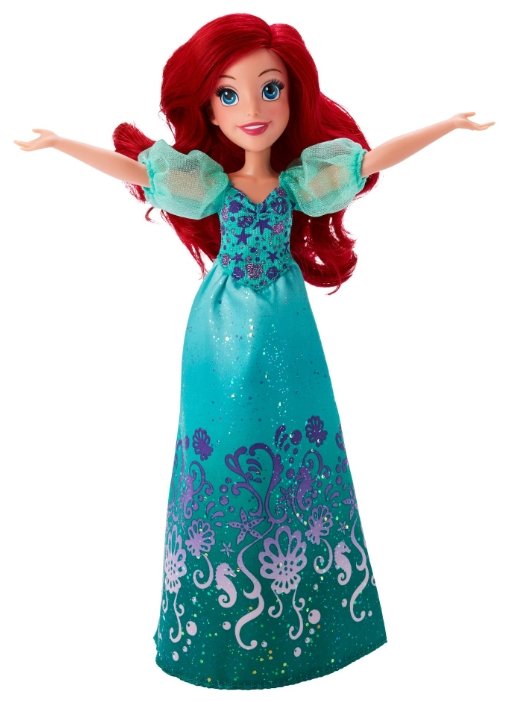 Кукла Hasbro Disney Princess Королевский блеск Ариэль, 28 см, B5285 (фото modal 2)