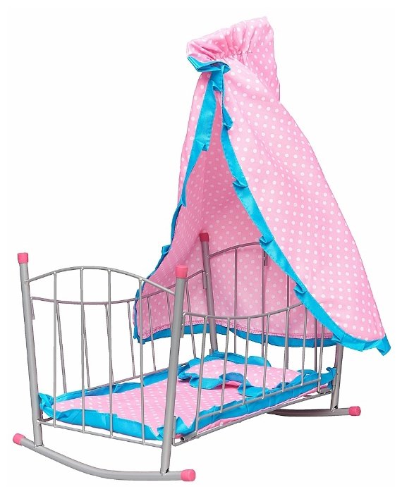 Mary Poppins Кроватка-качалка с балдахином Зайка (67314) (фото modal 1)