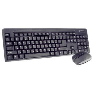 Клавиатура и мышь Perfeo PF-215-WL/OP Black USB (фото modal nav 1)