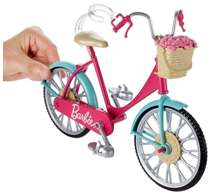 Barbie велосипед для Барби (DVX55) (фото modal 3)