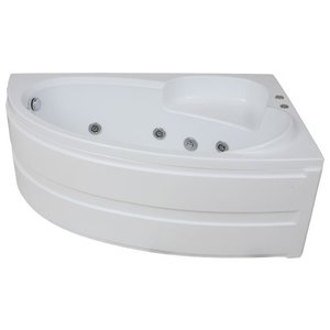 Отдельно стоящая ванна BAS Сагра 160x100 без гидромассажа (фото modal nav 1)