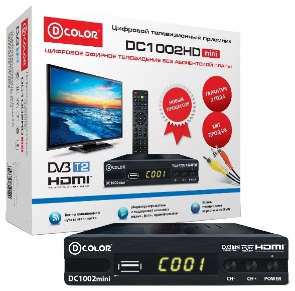 TV-тюнер D-COLOR DC1002HDmini (фото modal 1)