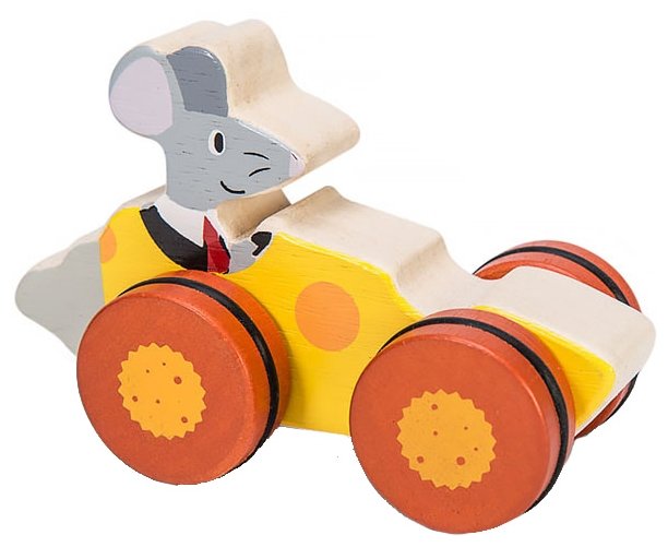 Каталка-игрушка Le Toy Van Мышка в сыре (PL037_1) (фото modal 1)