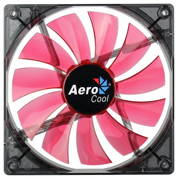 Система охлаждения для корпуса AeroCool Lightning 14cm Red LED-- (фото modal 1)