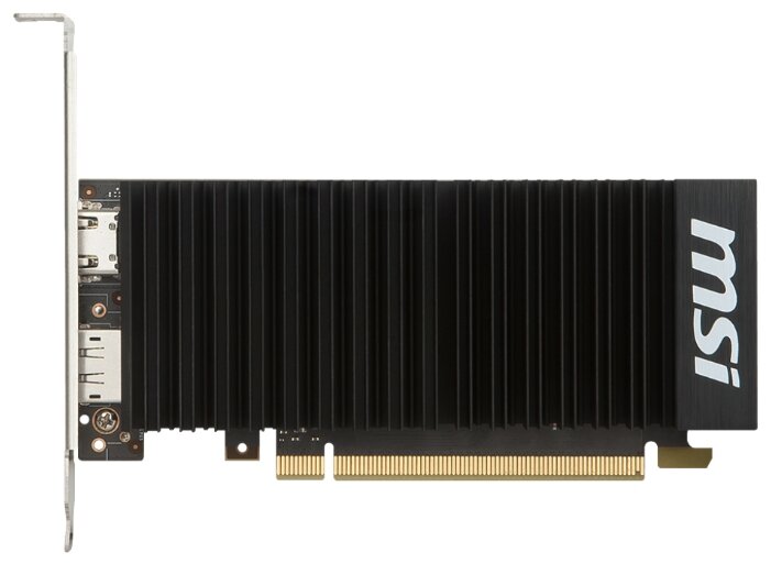 Видеокарта MSI GeForce GT 1030 1265MHz PCI-E 3.0 2048MB 6008MHz 64 bit HDMI HDCP Silent LP OC (фото modal 1)