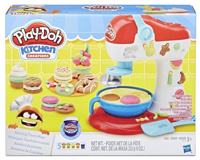 Масса для лепки Play-Doh Миксер для конфет (E0102) (фото modal 2)