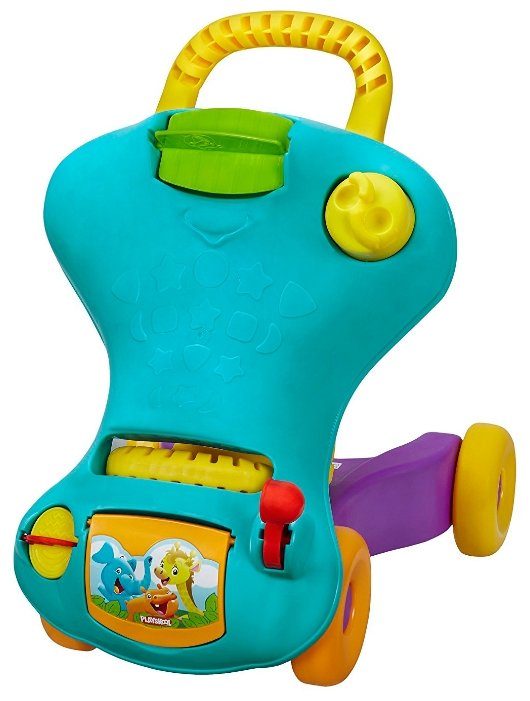 Каталка-игрушка Playskool Explore 'n Grow Step Start Walk 'n Ride (05545) со звуковыми эффектами (фото modal 2)