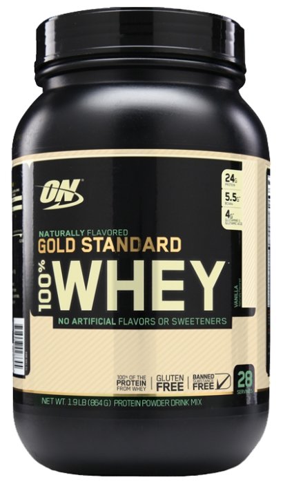 Протеин Optimum Nutrition 100% Whey Gold Standard Naturally Flavored (864-909 г) (фото modal 1)