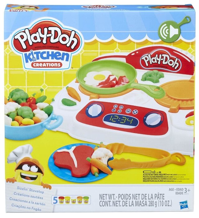 Масса для лепки Play-Doh Кухонная плита (B9014) (фото modal 1)