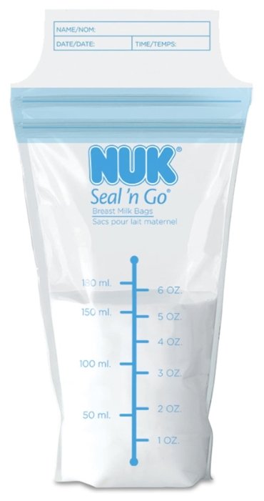 NUK Пакеты для хранения грудного молока 180 мл (фото modal 1)