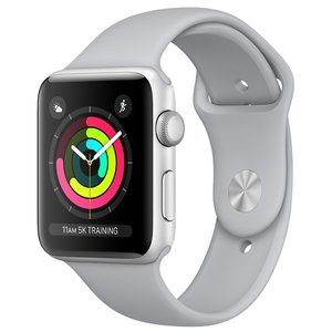 Часы Apple Watch Series 3 42mm Aluminum Case with Sport Band (фото modal nav 1)