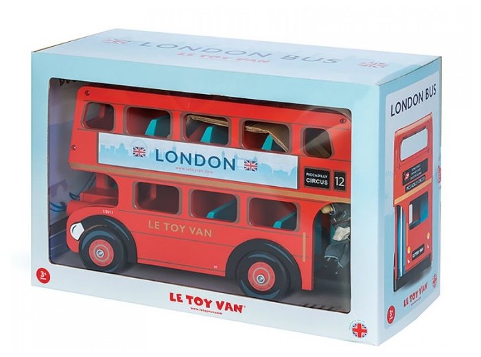 Le Toy Van Лондонский автобус (TV469) (фото modal 2)