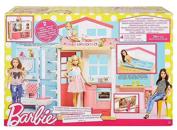 Barbie Двухэтажный домик DVV47/DVV48 (фото modal 2)