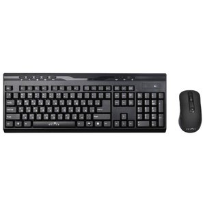 Клавиатура и мышь Oklick 280 M Black USB (фото modal nav 1)
