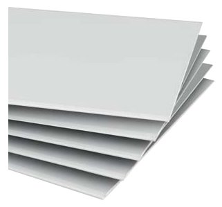Гипсокартонный лист (ГКЛ) Gifas 2500х1200х12.5мм (фото modal 1)