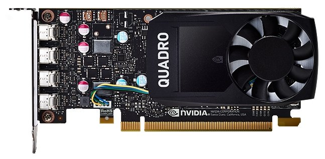 Видеокарта PNY Quadro P600 PCI-E 3.0 2048Mb 128 bit HDCP (фото modal 1)