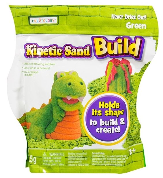 Кинетический песок Kinetic Sand Для лепки, 2 цвета (фото modal 1)