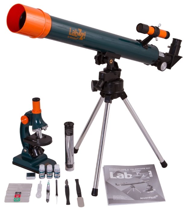 Телескоп + микроскоп LEVENHUK LabZZ MT2 (фото modal 1)