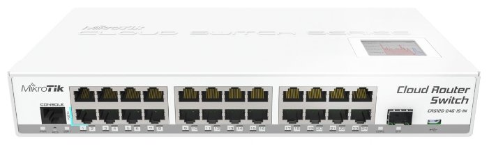 Коммутатор MikroTik Cloud Router Switch CRS125-24G-1S-IN (фото modal 1)