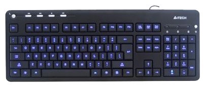 Клавиатура A4Tech KD-126-1 Black USB (фото modal 1)