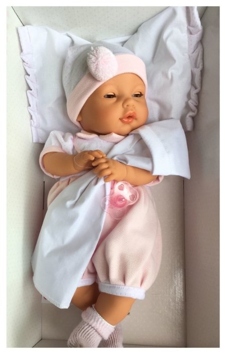 Интерактивная кукла Antonio Juan Габи в розовом 37 см 1444P (фото modal 2)